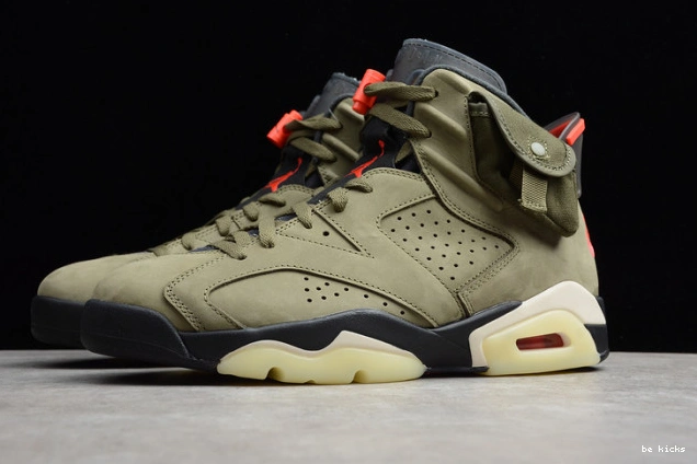 Cheap medium 6 travis cactus jordan cn1084-200 jack olive air scott 0403